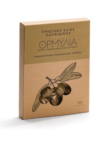 Πράσινες ελιές Χαλκιδικής βιολογικές... Πράσινες ελιές Χαλκιδικής βιολογικές...