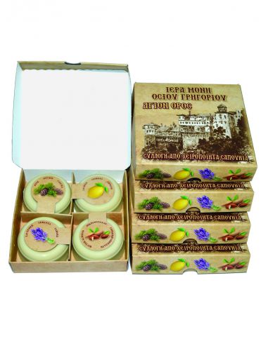 Συλλογή από χειροποίητα σαπούνια...