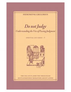 Do not judge -...