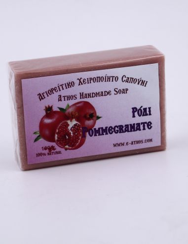 Φυσικό χειροποίητο σαπούνι ρόδι 100 g