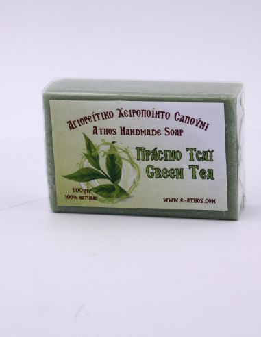 Φυσικό χειροποίητο σαπούνι πράσινο...