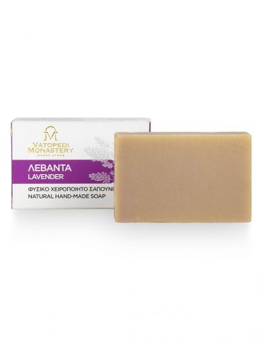 Φυσικό χειροποίητο σαπούνι λεβάντα 100 g Φυσικό χειροποίητο σαπούνι λεβάντα 100 g